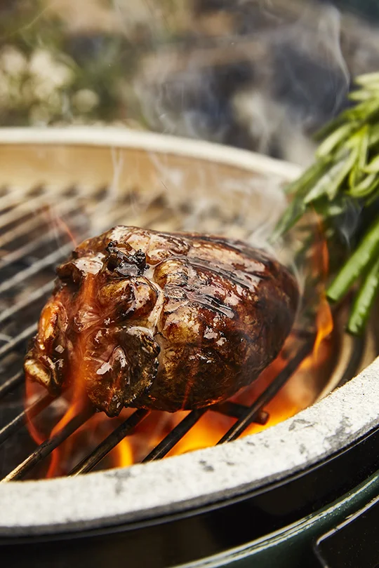 LPA Photographer / Tim Atkins / Great British Chefs / The Big Green Egg