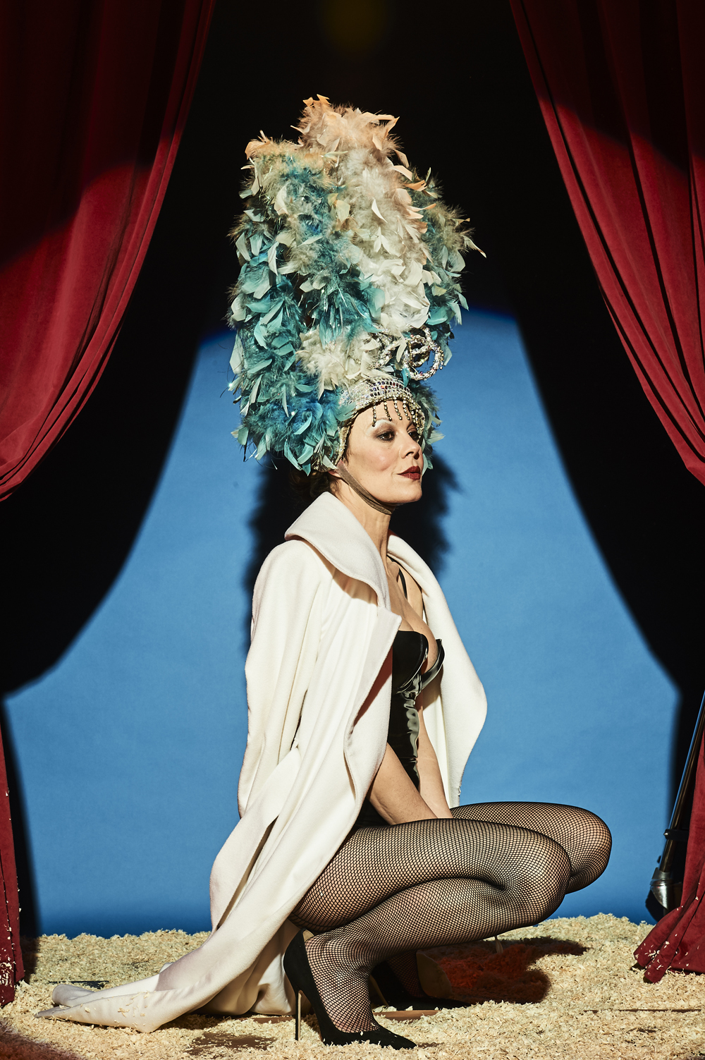 Helen McCrory in Studio 2 © Ray Burminston