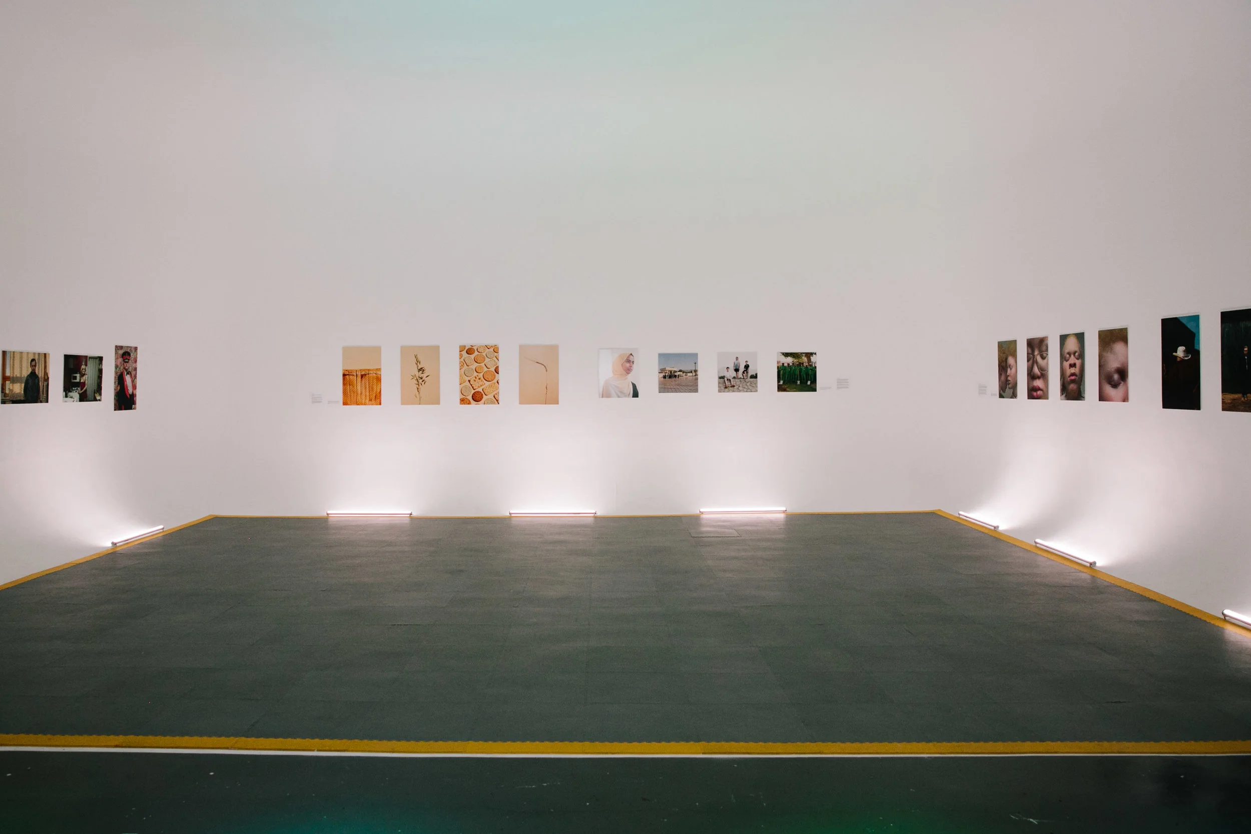 Exhibition up and ready for people to arrive!