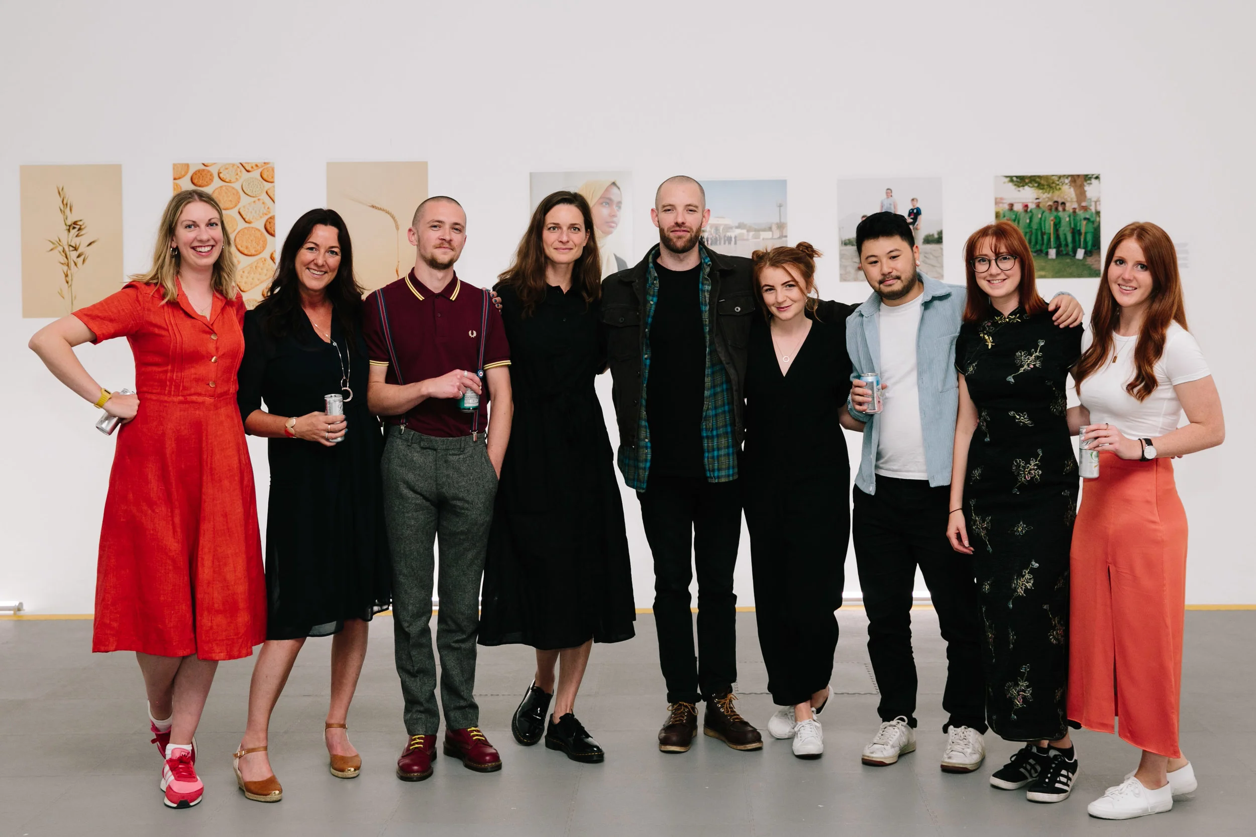 Lisa with the LPA Team and the 5 winners of LPA Futures 2019 at the recent launch party. From left to right- Clio, Lisa, Josh, Andrea, Andy, Frankie, Gavin, Chloe and Anna. © Raccoon London
