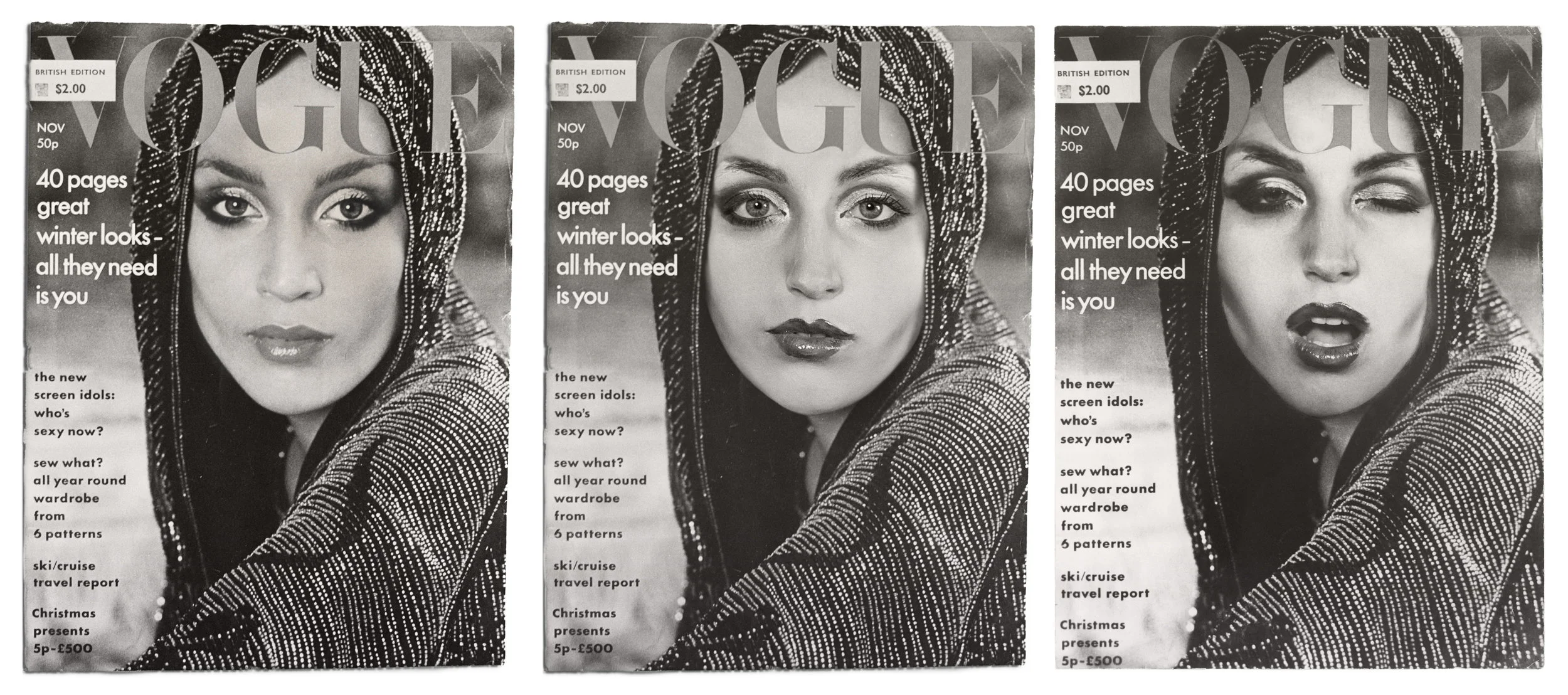 Cover Girl (Vogue), Cindy Sherman. Courtesy of National Portrait Gallery
