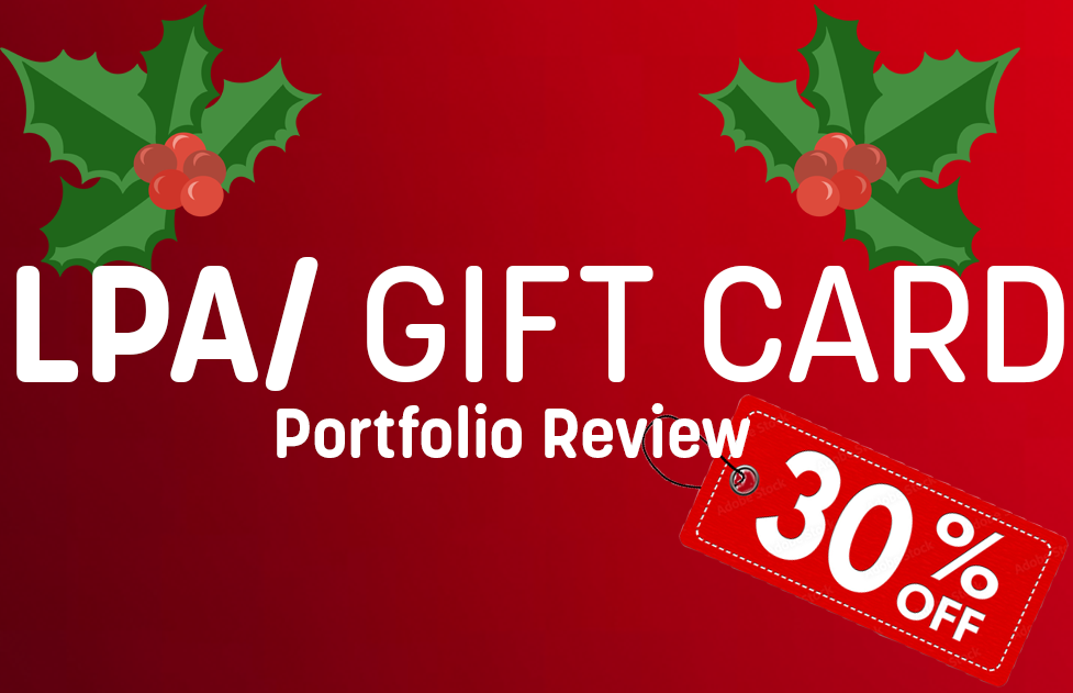 30% off LPA Portfolio Review Xmas gift cards