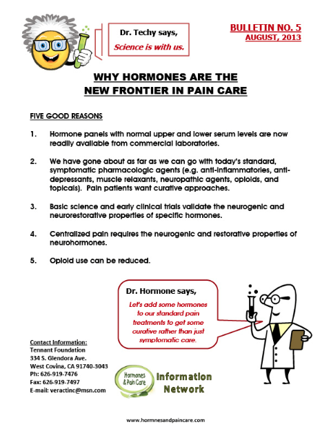 Bulletin 5: Why Hormones Are The New Frontier In Pain Care