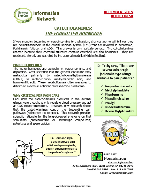 Bulletin 50: Catecholamines: The Forgotten Hormones