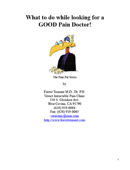 What To Do While Looking For A Good Pain Doctor