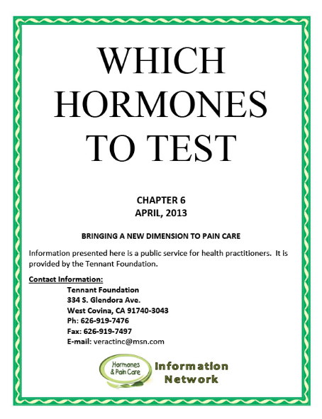 Chapter 6: Which Hormones To Test