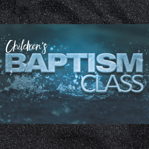 Children's Baptism Class
