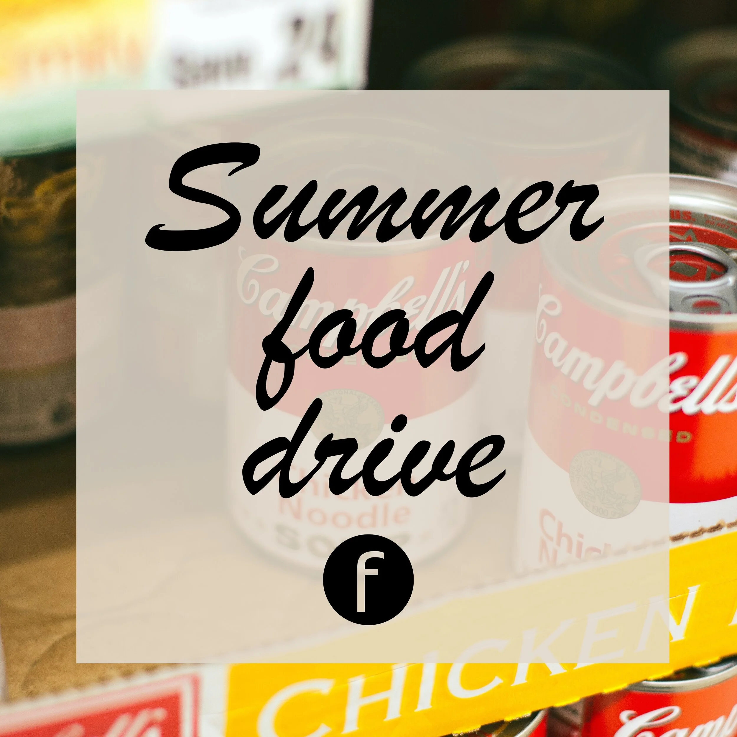 Summer Food Drive