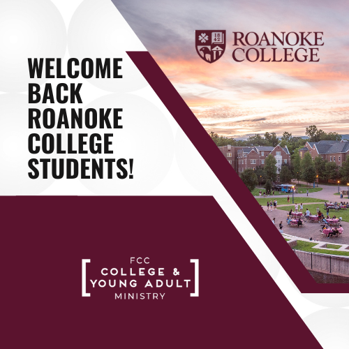 Welcome Back Roanoke College Students!
