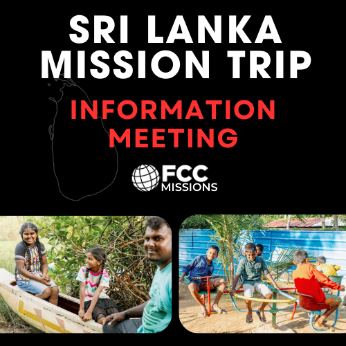Sri Lanka Mission Trip Information Meeting
