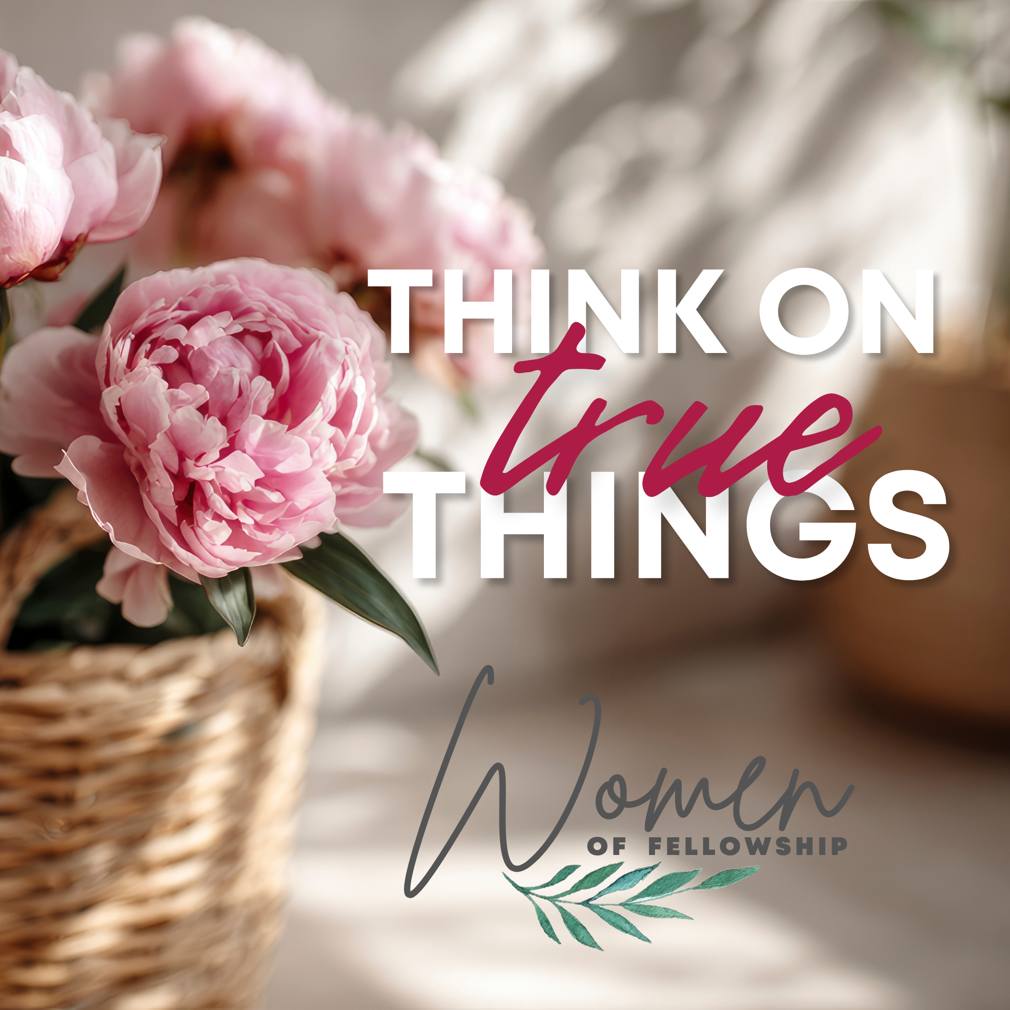 Think on True Things, Women's Ministry Event