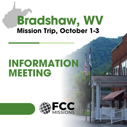 Bradshaw, WV Informational Meeting