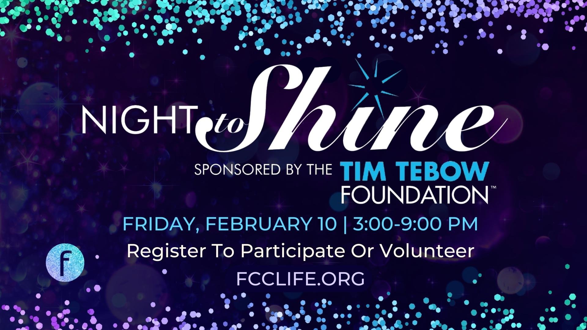 Night To Shine — Fellowship Community Church