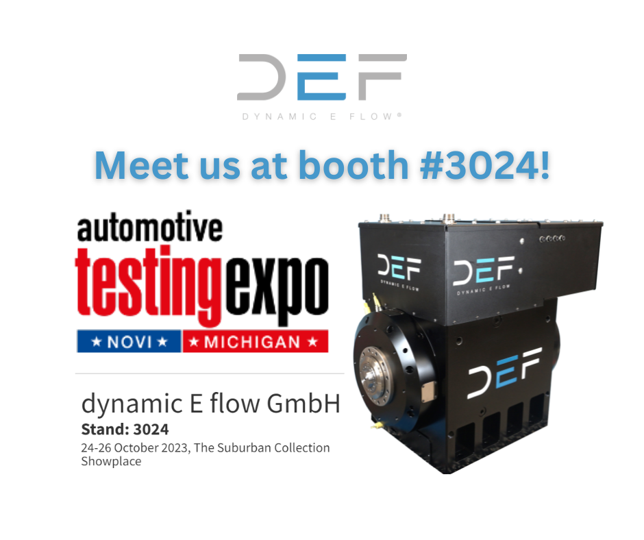 DEF Automotive Testing Expo USA 2023 — dynamic E flow