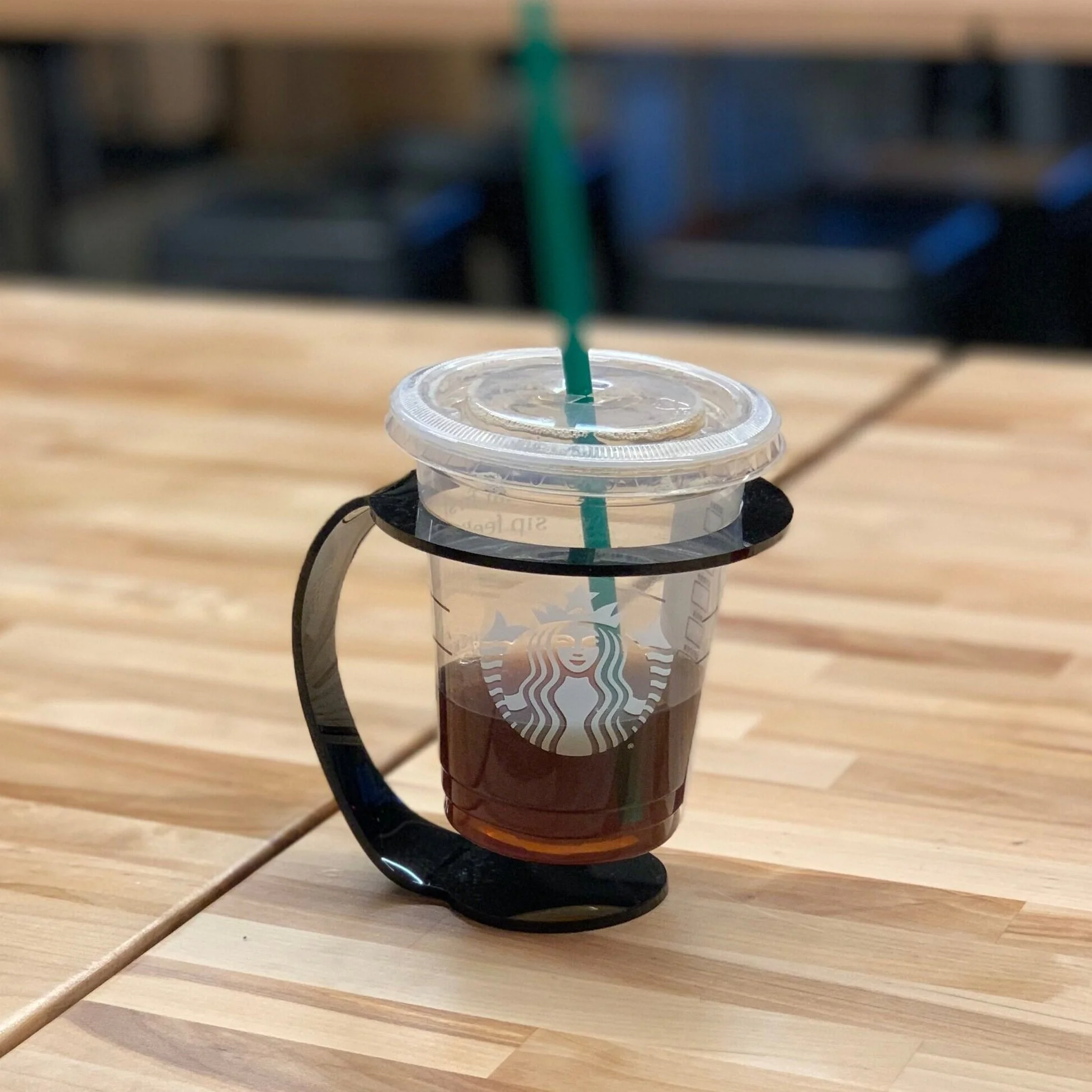 First prototype of heat formed mug handle design.