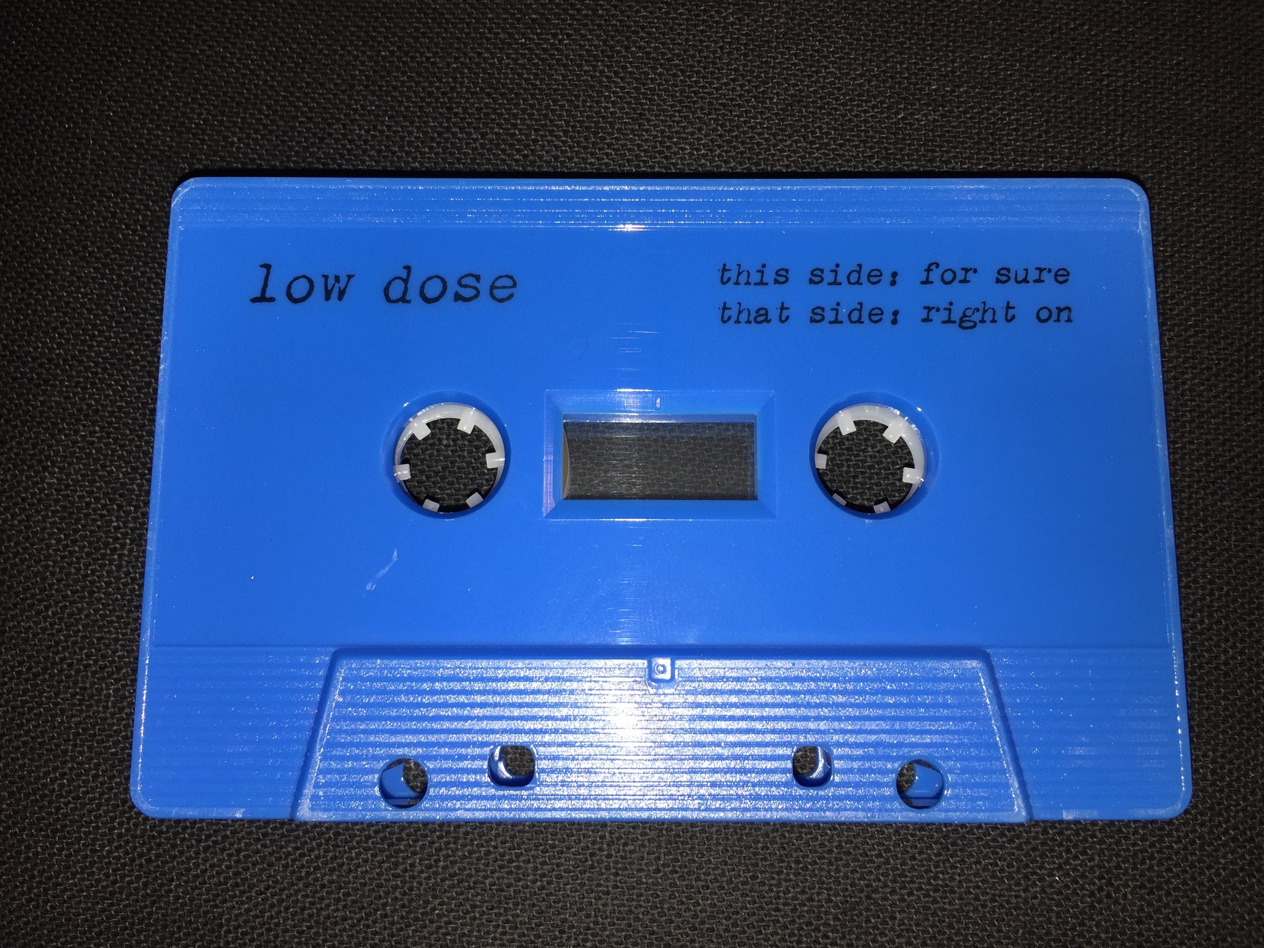 Low Dose - For Sure cassingle