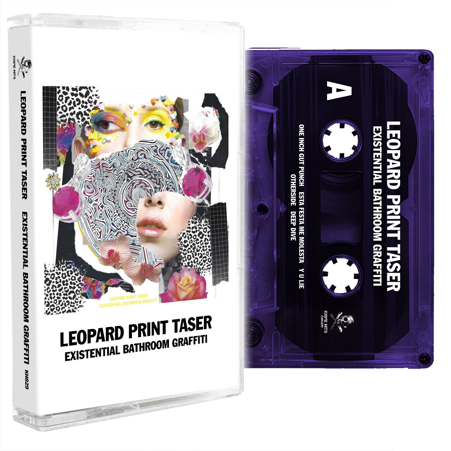 Leopard Print Taser - Existential Bathroom Graffiti cassette