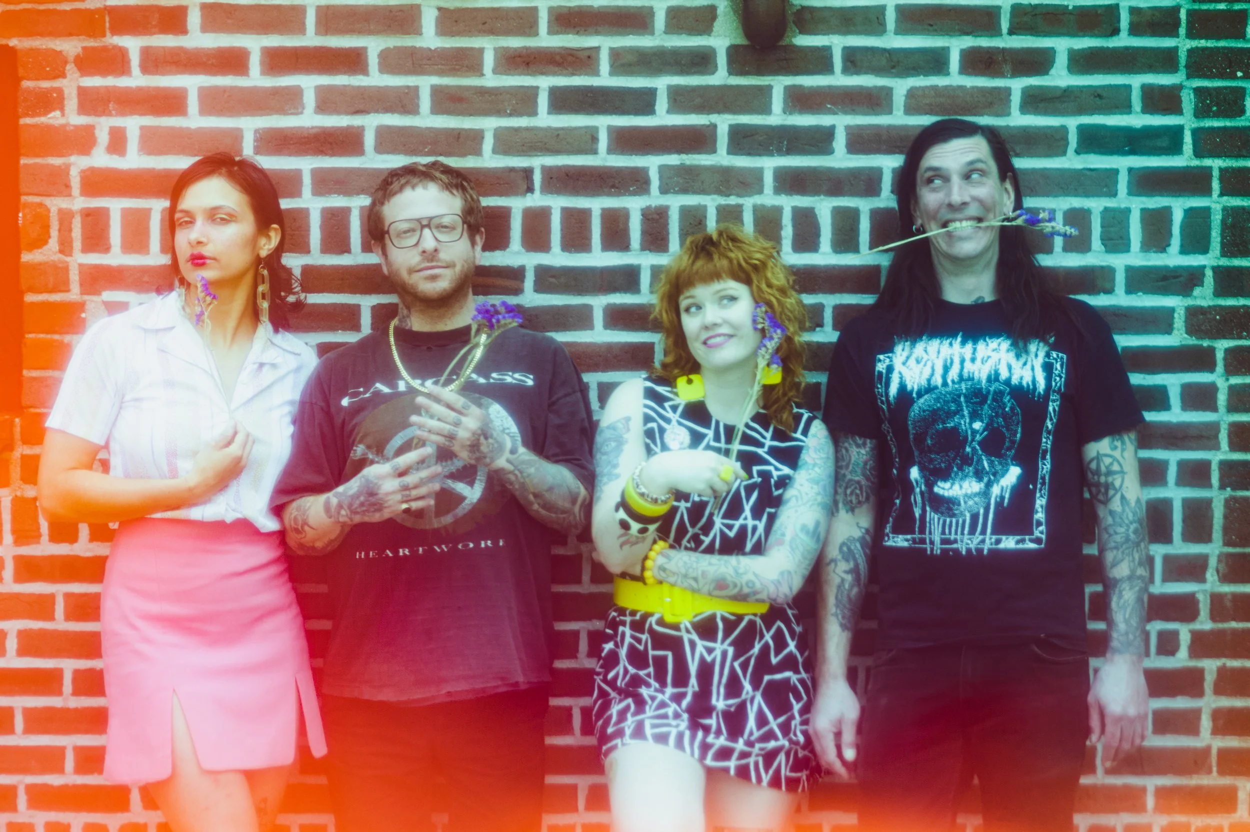 LEOPARD PRINT TASER joins the KNIFE HITS family, announces 'EXISTENTIAL BATHROOM GRAFFITI' LP