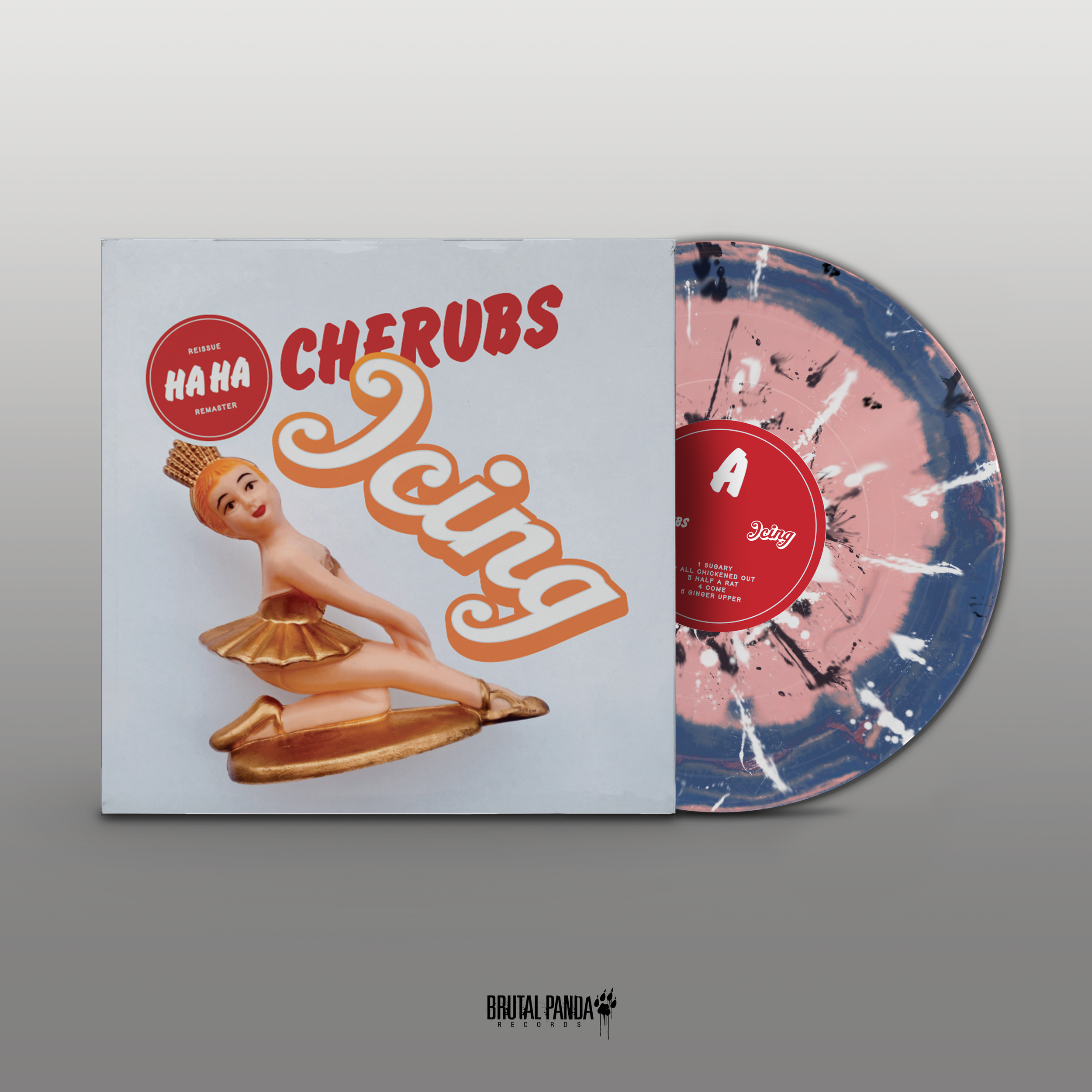 Cherubs - Icing jawbreaker splatter vinyl