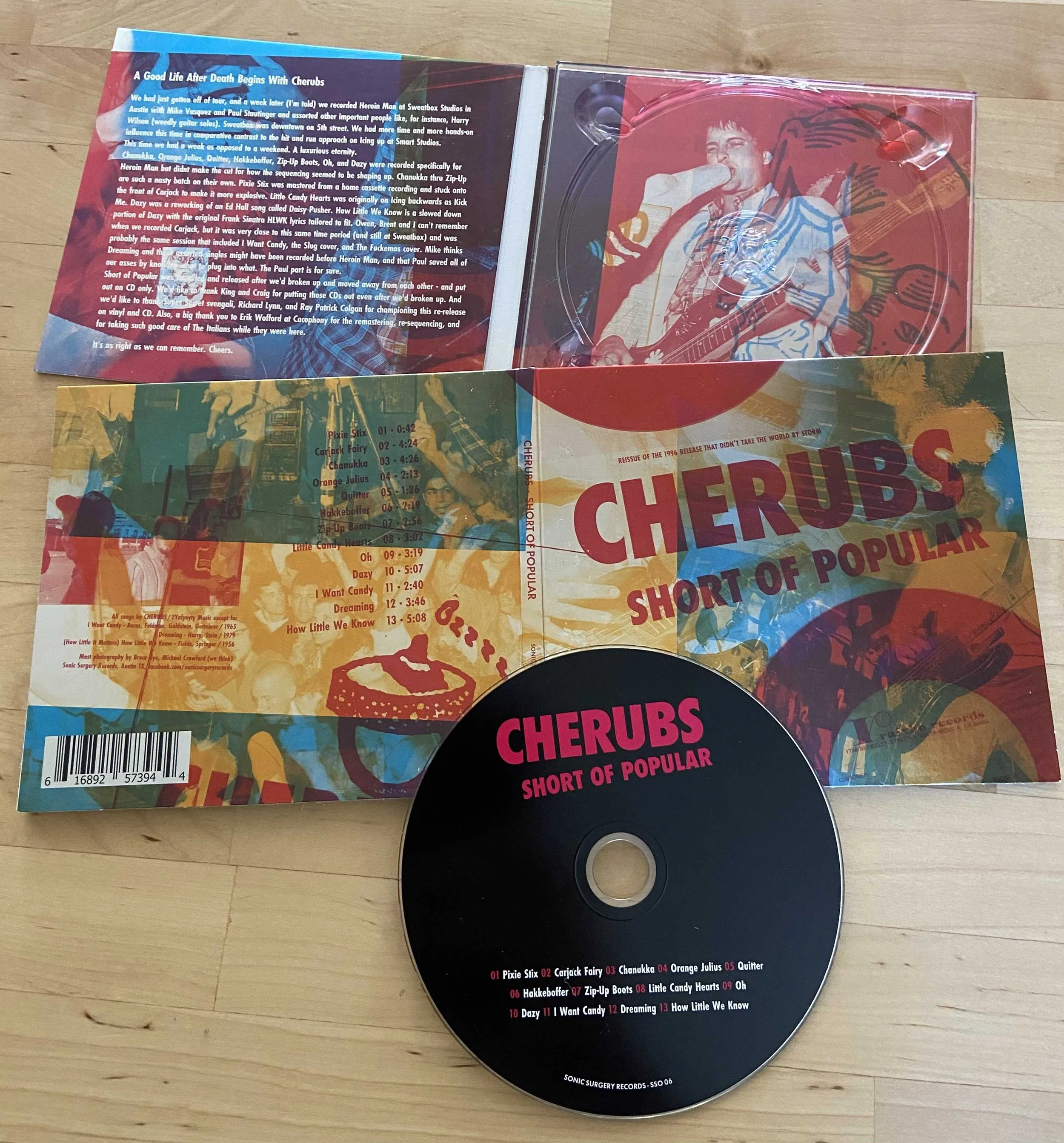Cherubs - Short of Popular CD