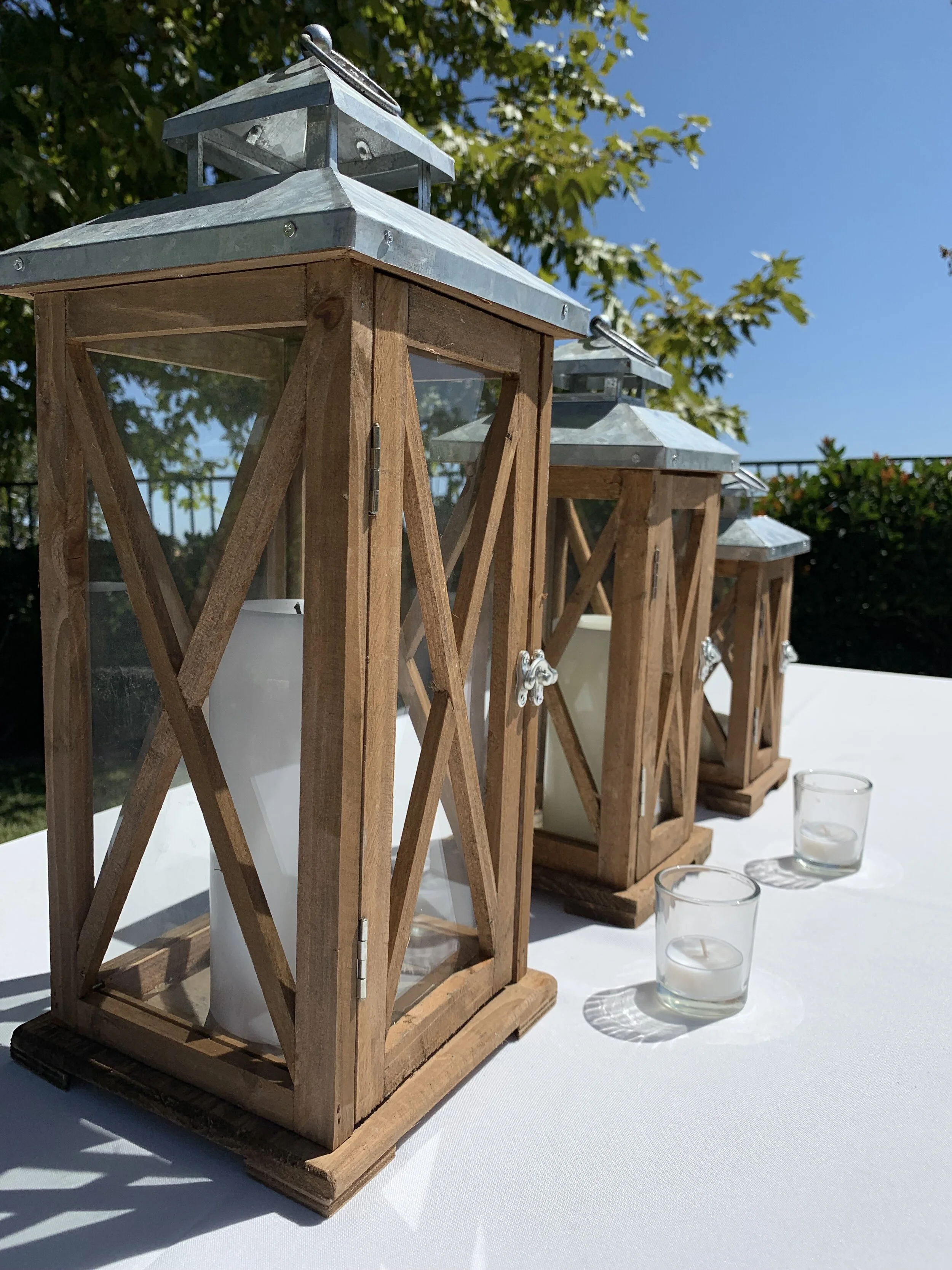 Wood Lanterns - Various Sizes