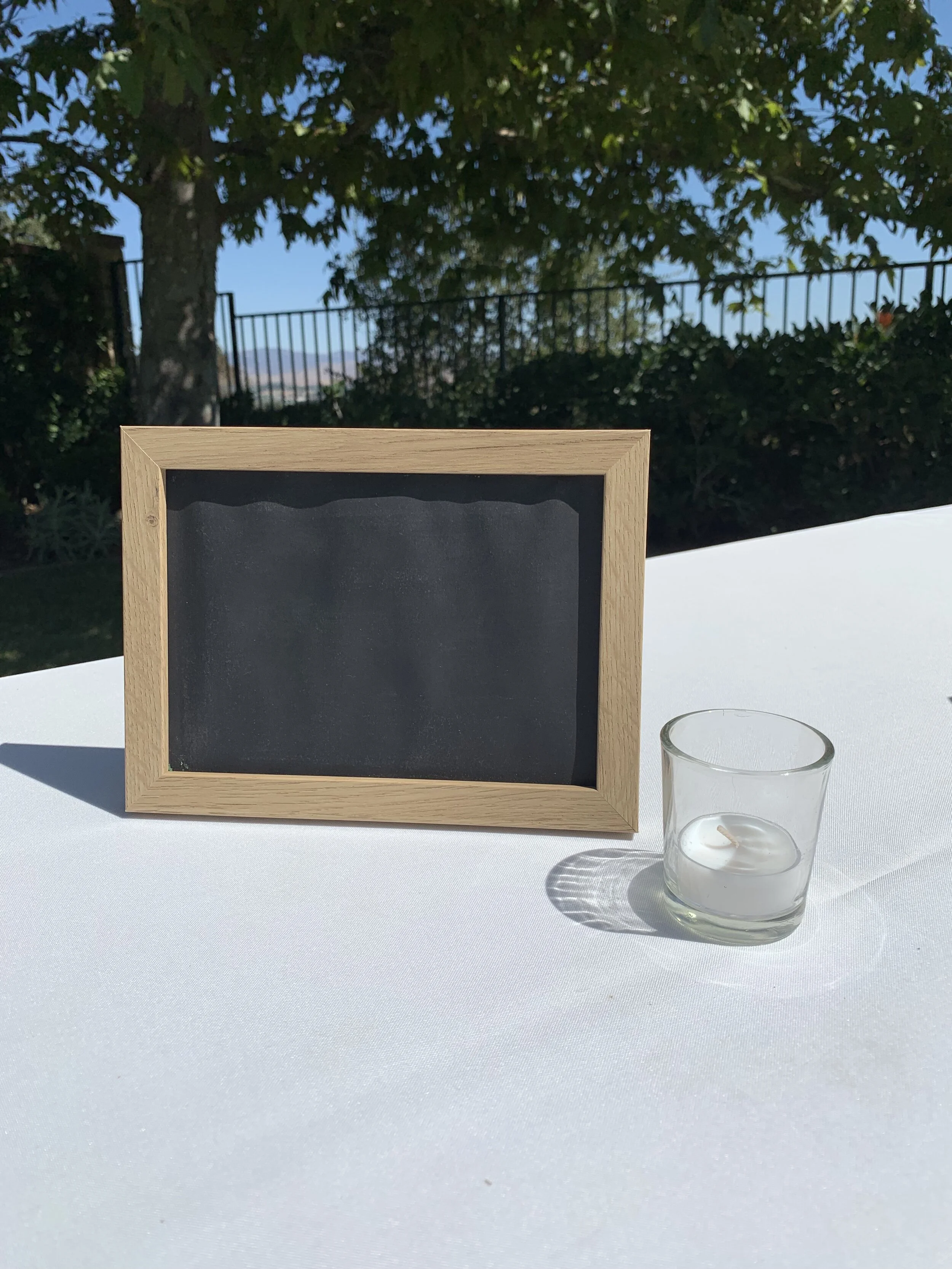 Barnwood Chalkboard - Small