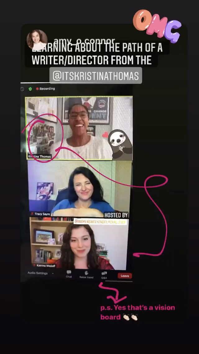Women's Weekend Film Challenge - Virtual Workshop Reflection