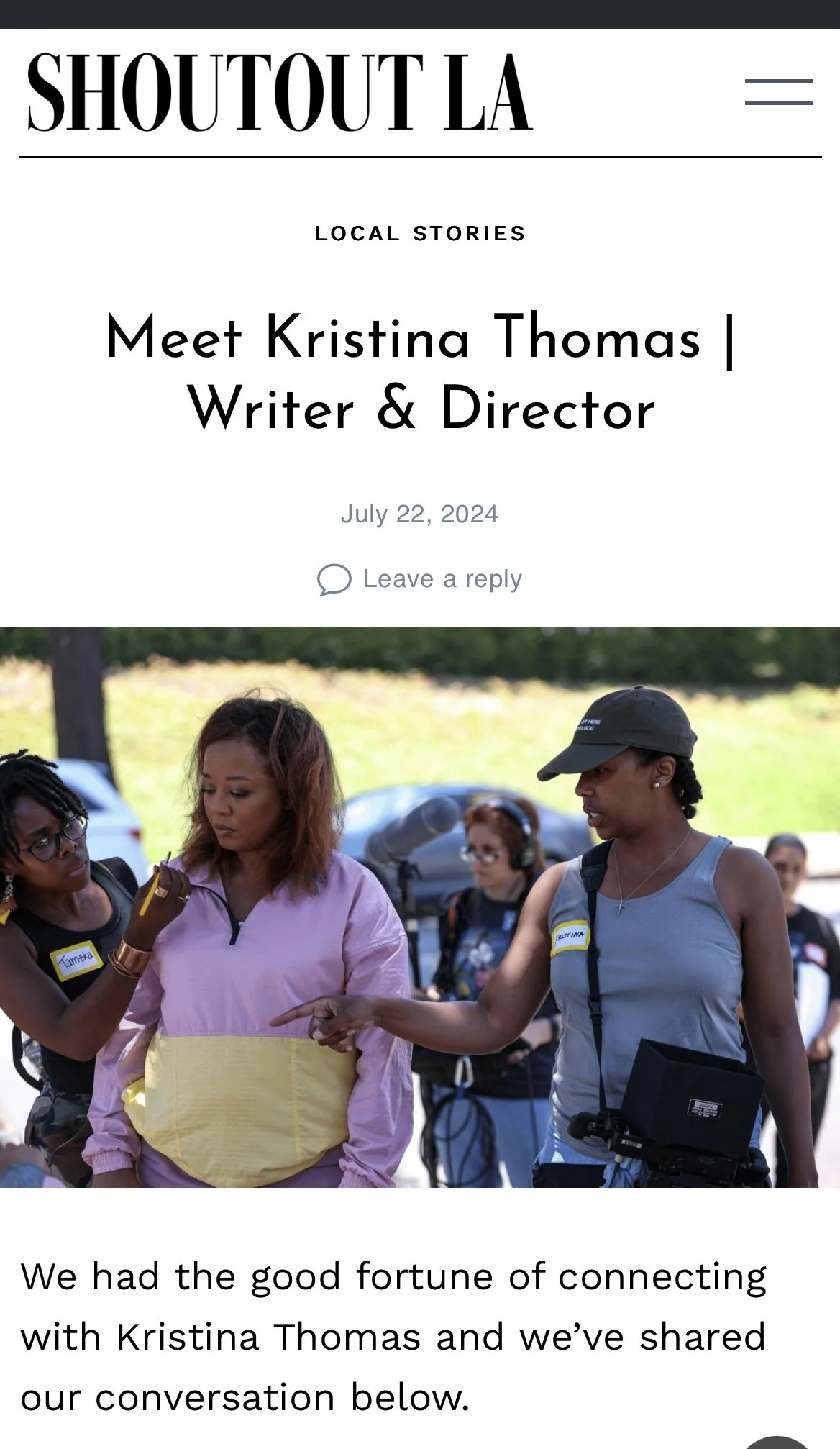 ShoutOut LA Article