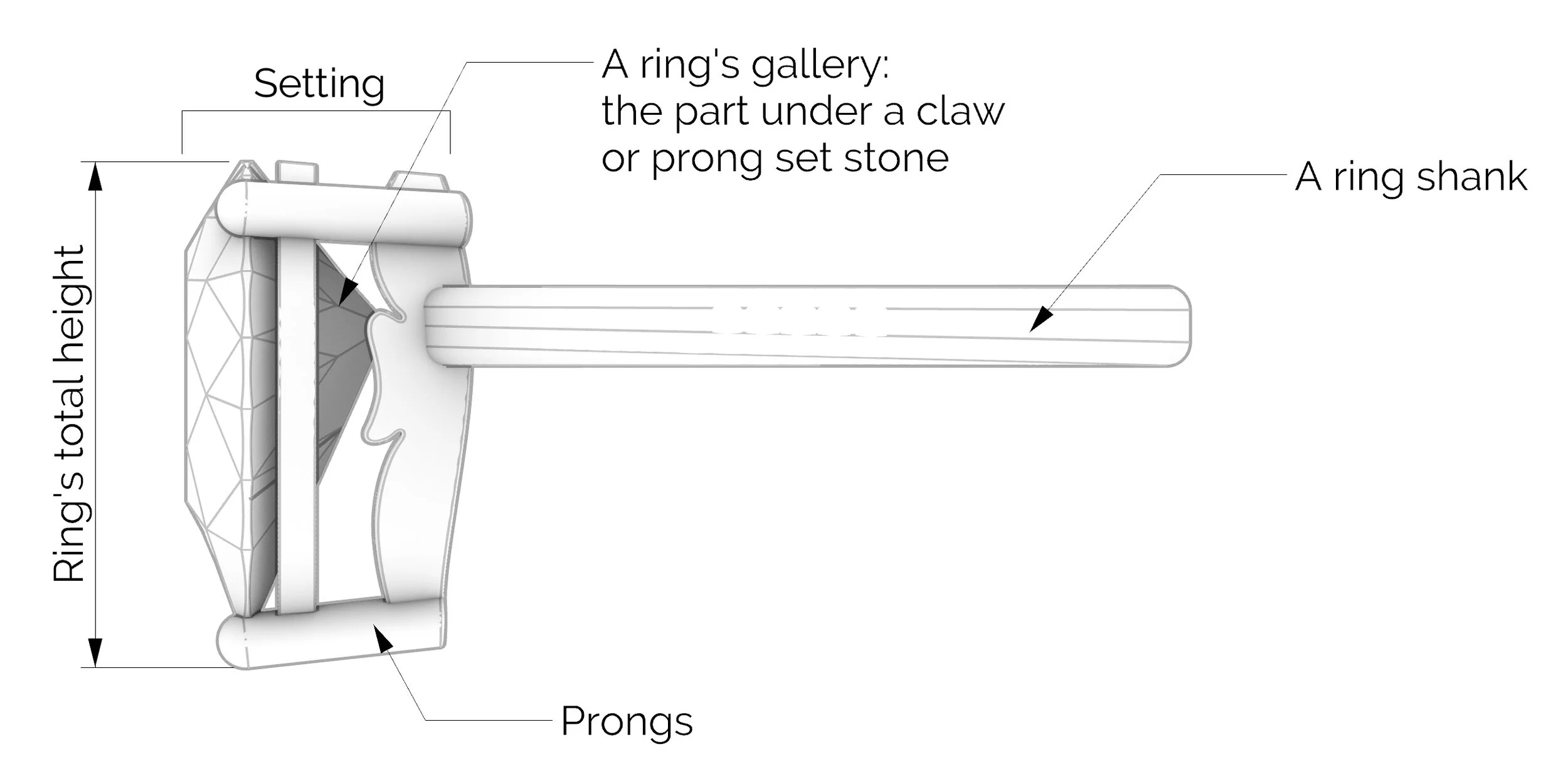 This is Masymetric’s Princess Engagement Ring. See the real ring here