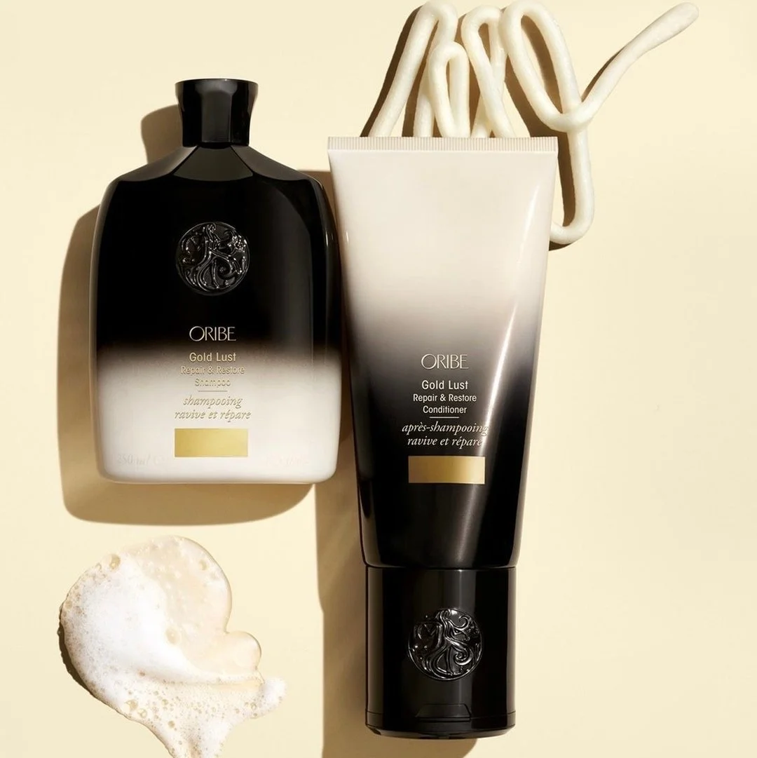 Soft, shiny, ageless hair is here! ORIBE's ultra-hydrating Gold Lust line is powered by time-honored oils and their bio-restorative complex, that revitalizes and undoes damage!