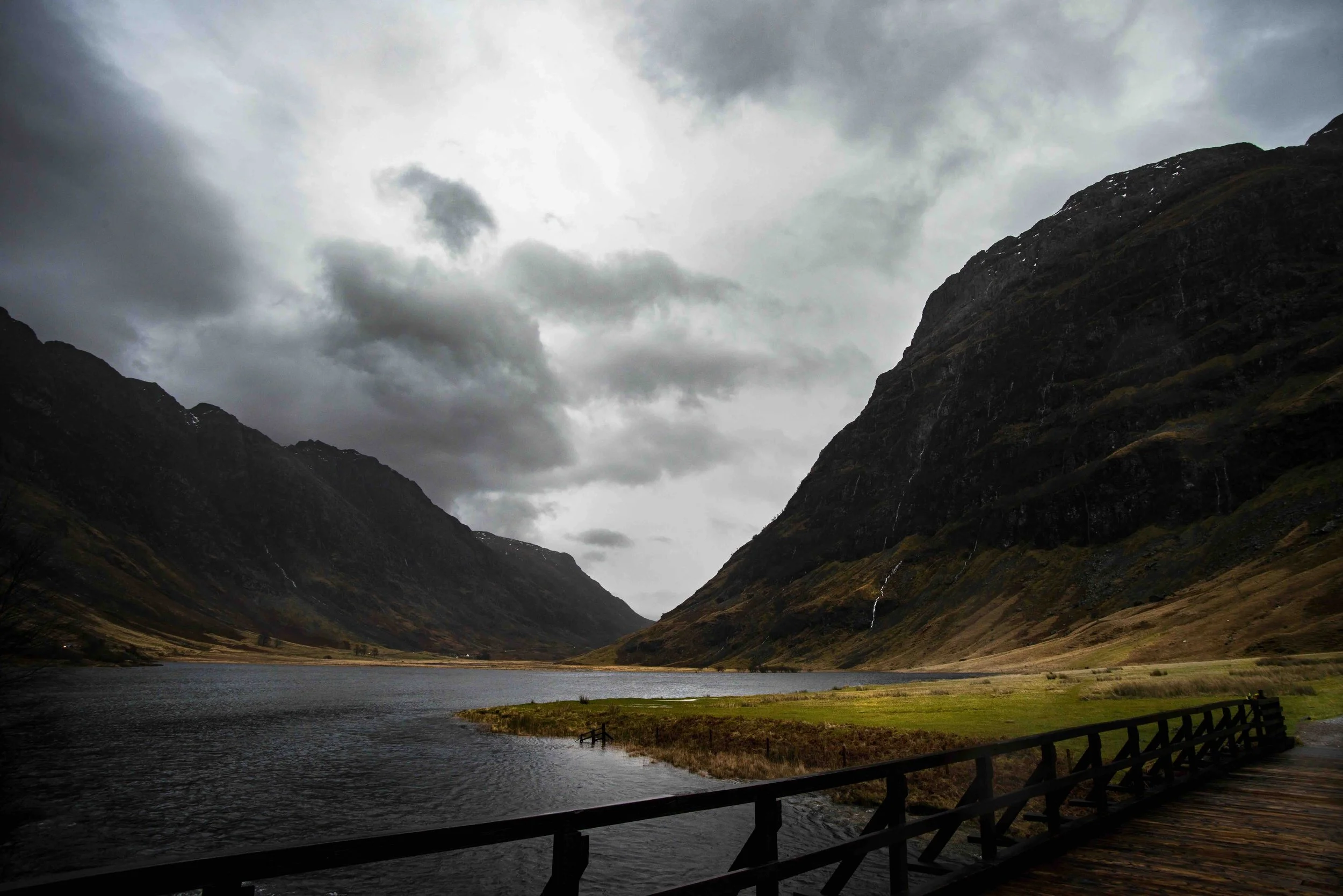 Postcards from Scotland - This Month: Glencoe, Loch Achtriochtan