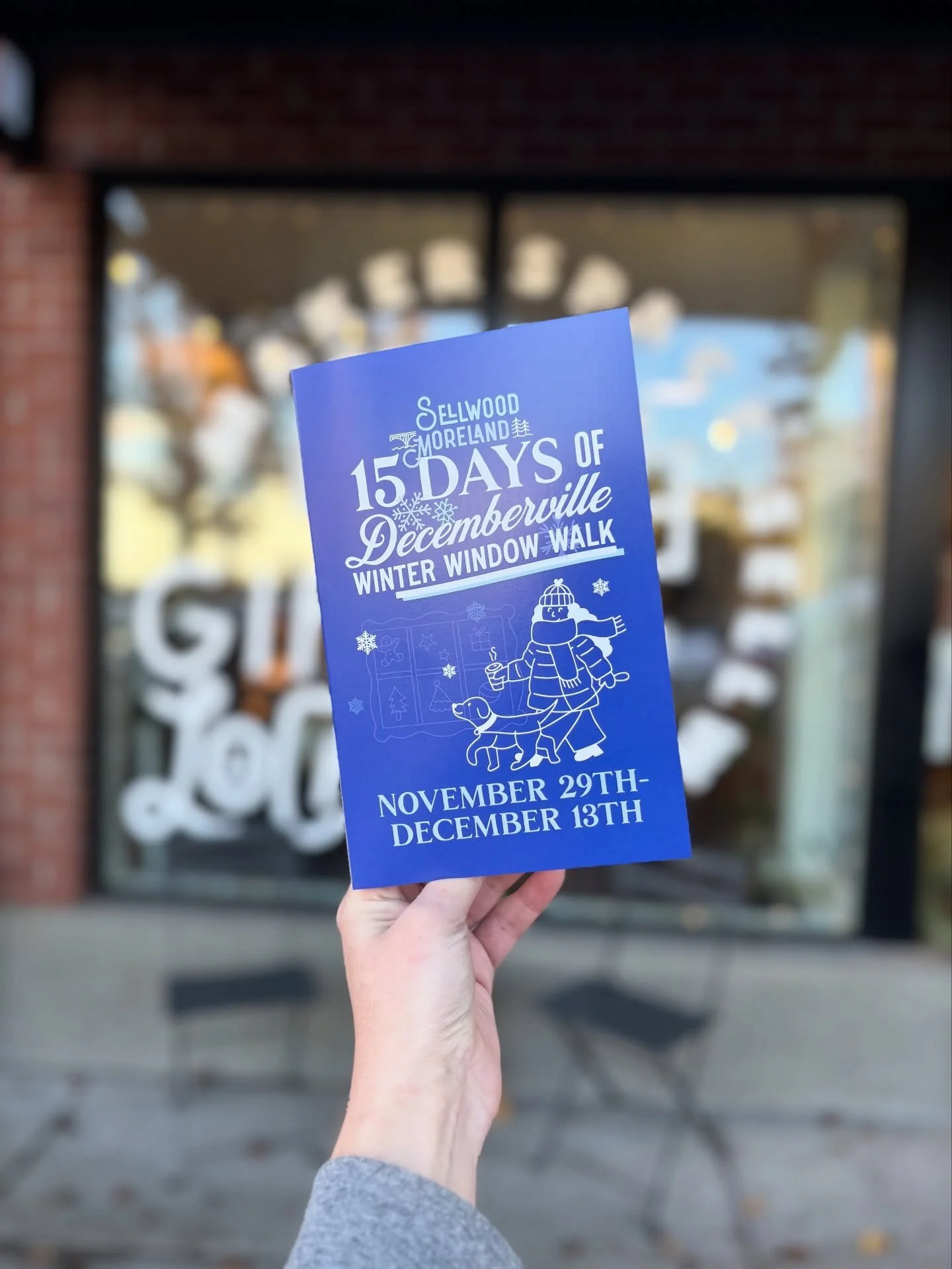 Sneak peek at our sweet little maps for the 15 Days of Decemberville. Snag one at one of the participating businesses starting on Nov. 29th.

In the meantime- check out sellwoodmoreland.com for a snippet of upcoming Decemberville events and Winter Wi