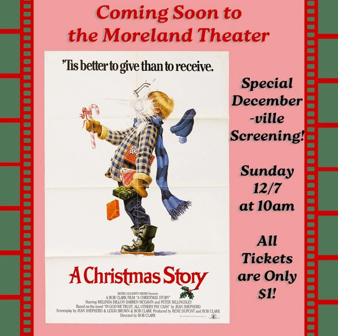 Special $1 Screening of “A Christmas Story”