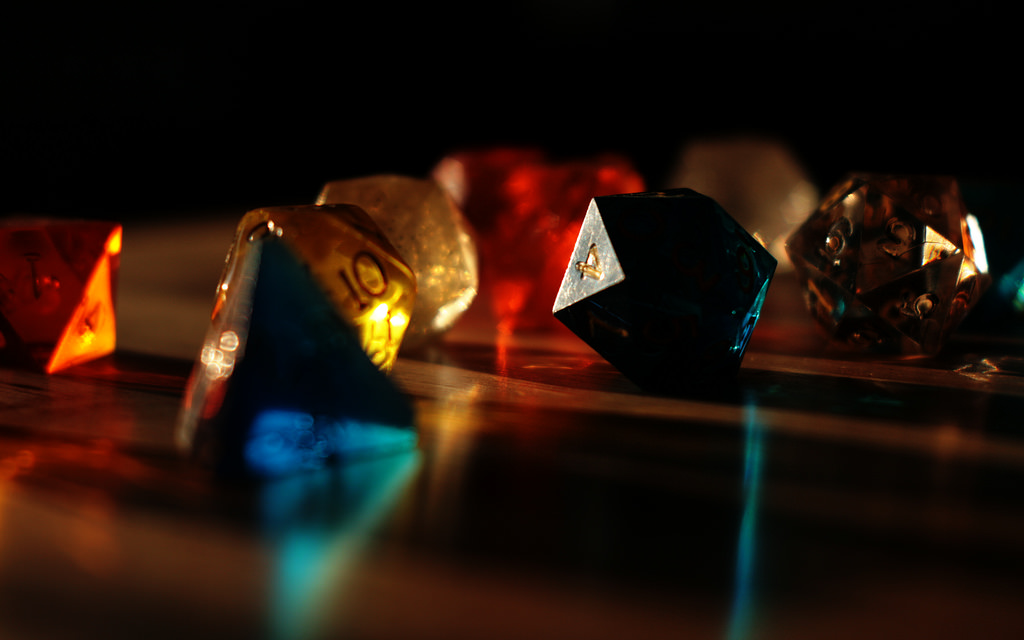 Die are a fantastic way for obtaining a random number. This connects to my research in Geometry as die are only produced in the shapes of the Platonic Solids and another set of solids known as Fair Die.