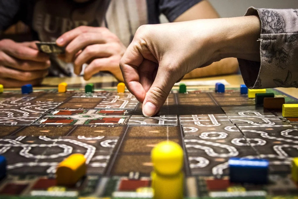 Board Games with Dice can be entirely represented by Matrices and Markov Chains. What matters in those games is the current state of the board, which is then changed to the next state by the dice. The next state is entirely dependant on the current one.