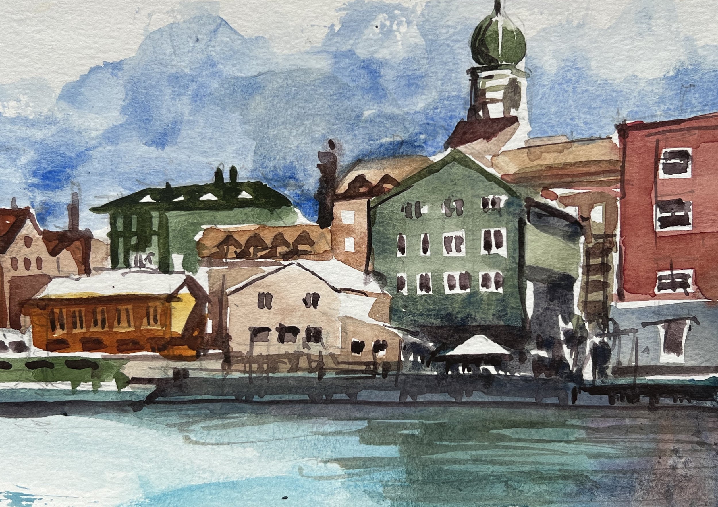 Passau waterfront