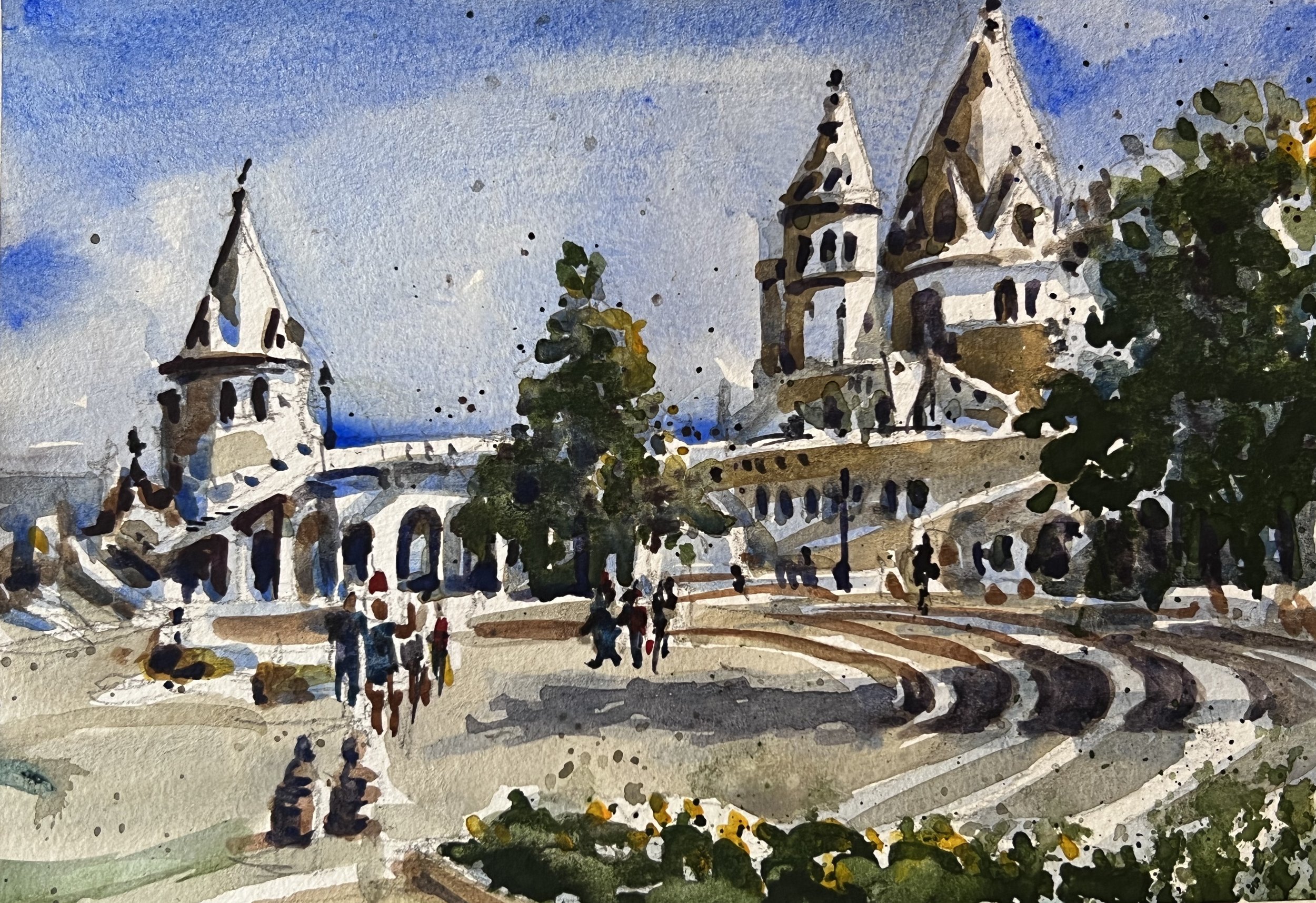 Fisherman's Bastion Plaza