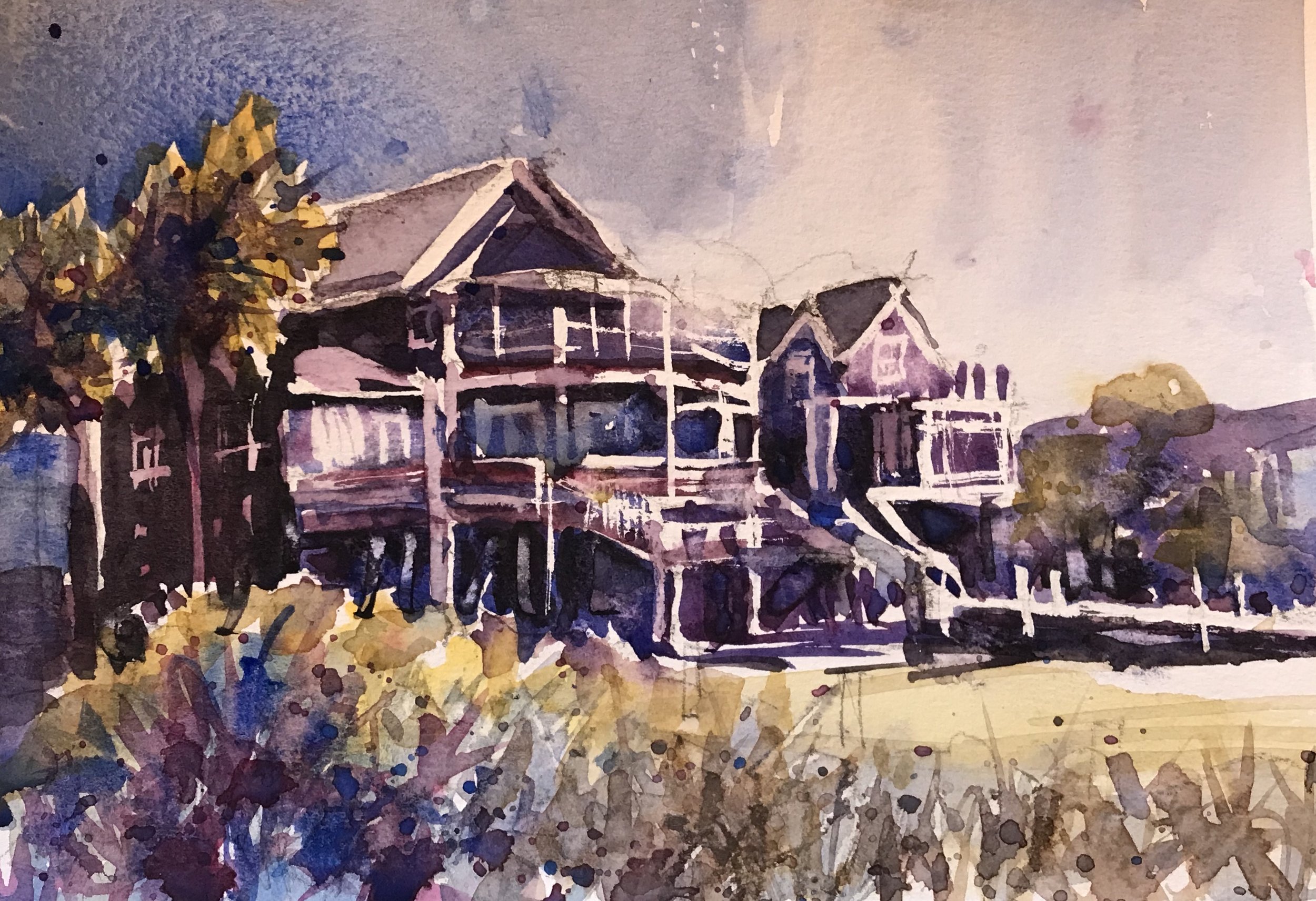 Purple Beach House