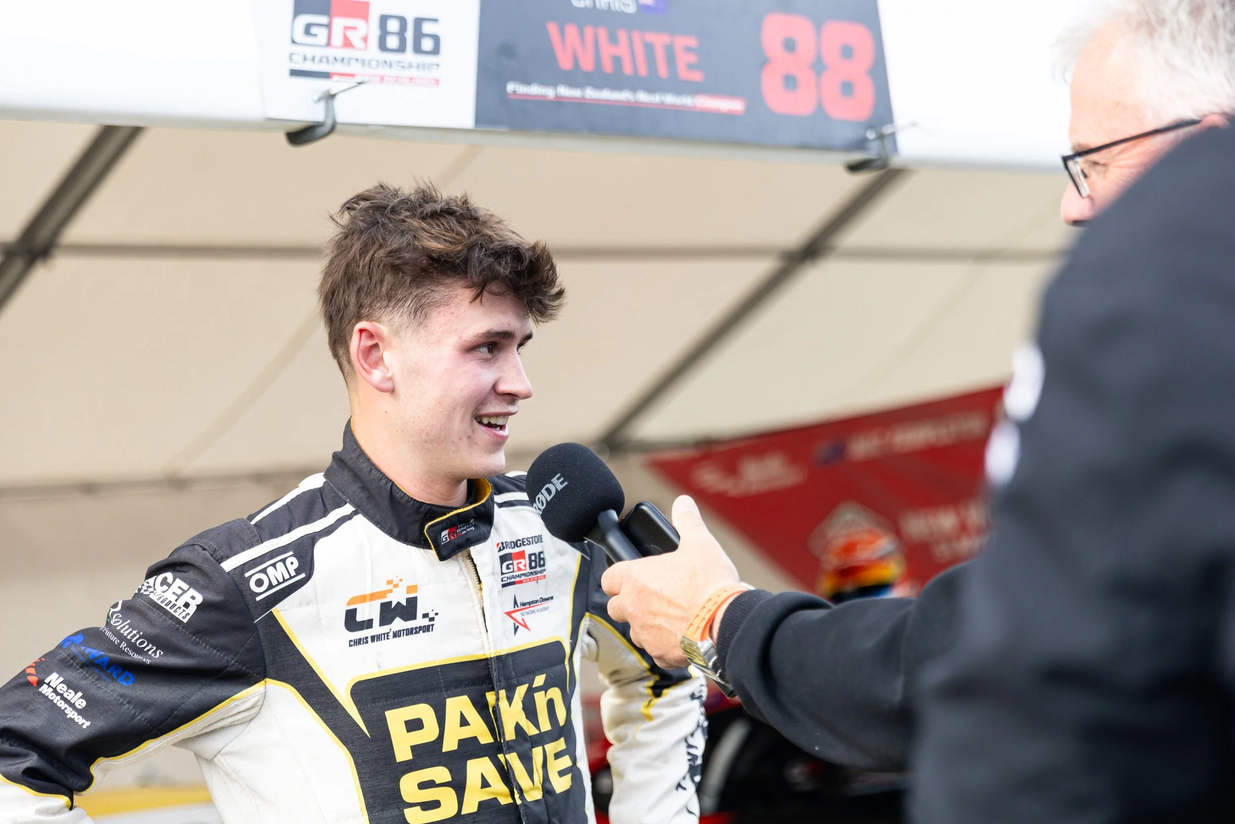  Chris Post-Race Interview - 📸  Toyota GAZOO Racing New Zealand  