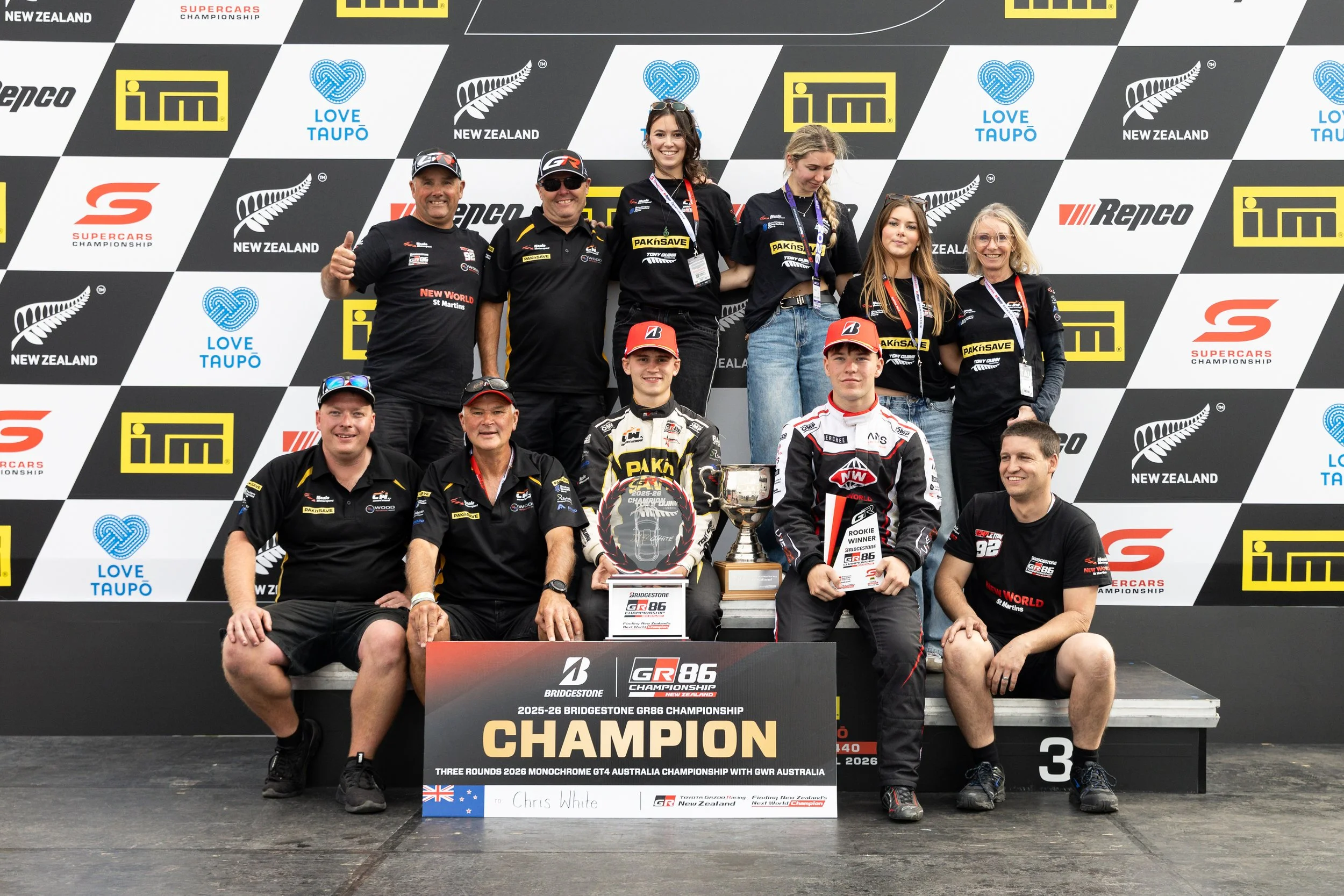  Neale-Wood Motorsport Team Photo - 📸  Toyota GAZOO Racing New Zealand  