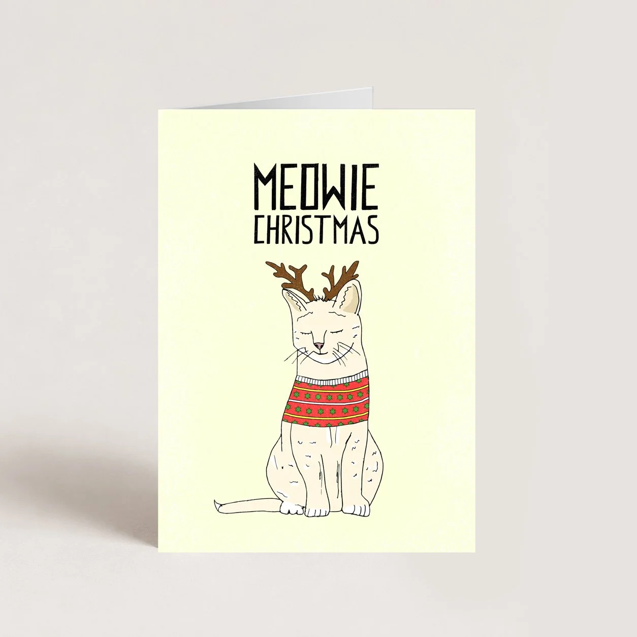 Meowie Christmas Card