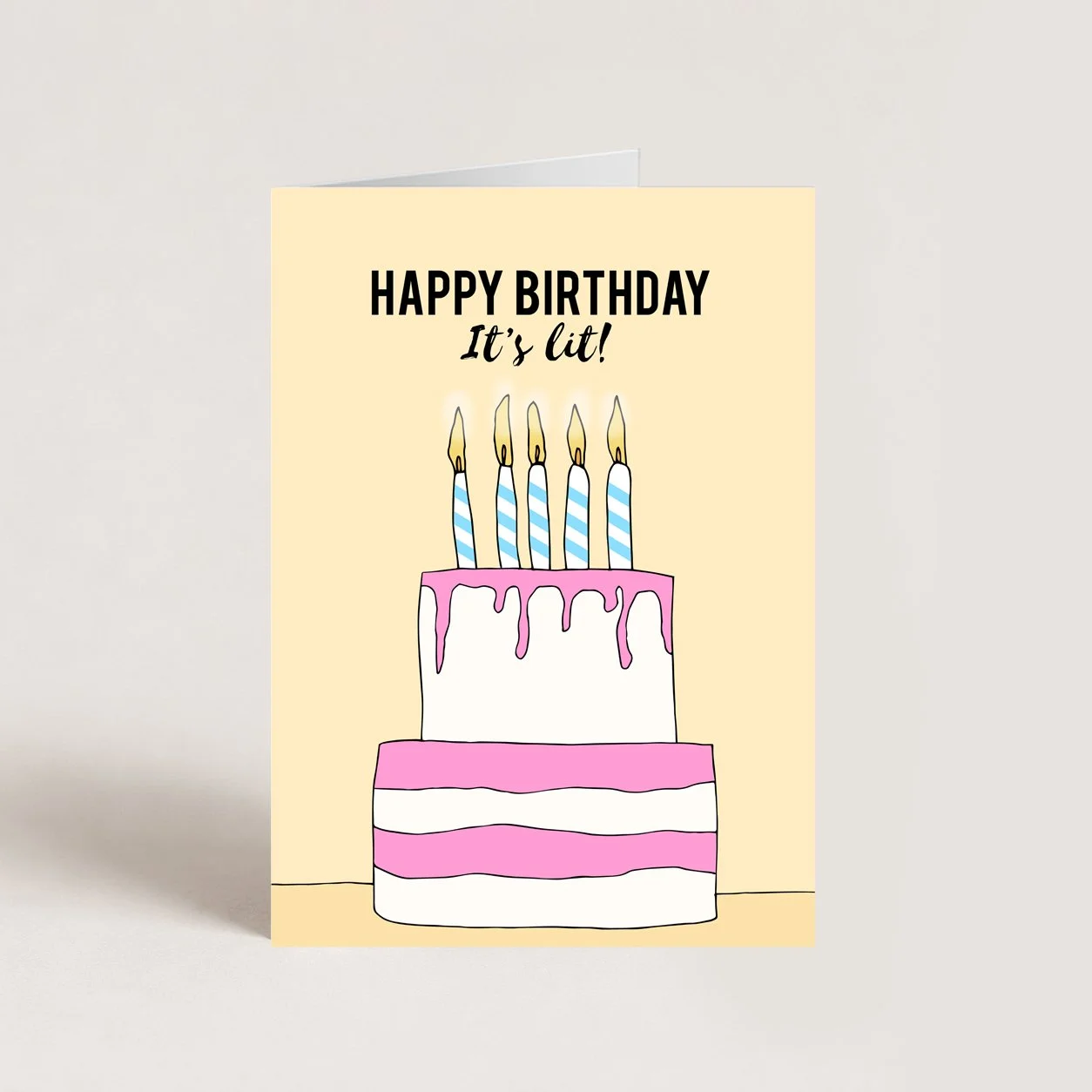 Birthday Cake Card