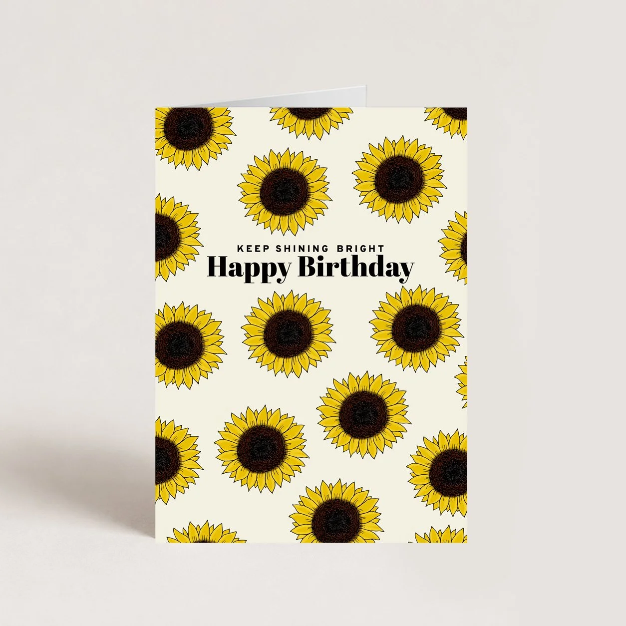 Sunflower Bright Birthday Card