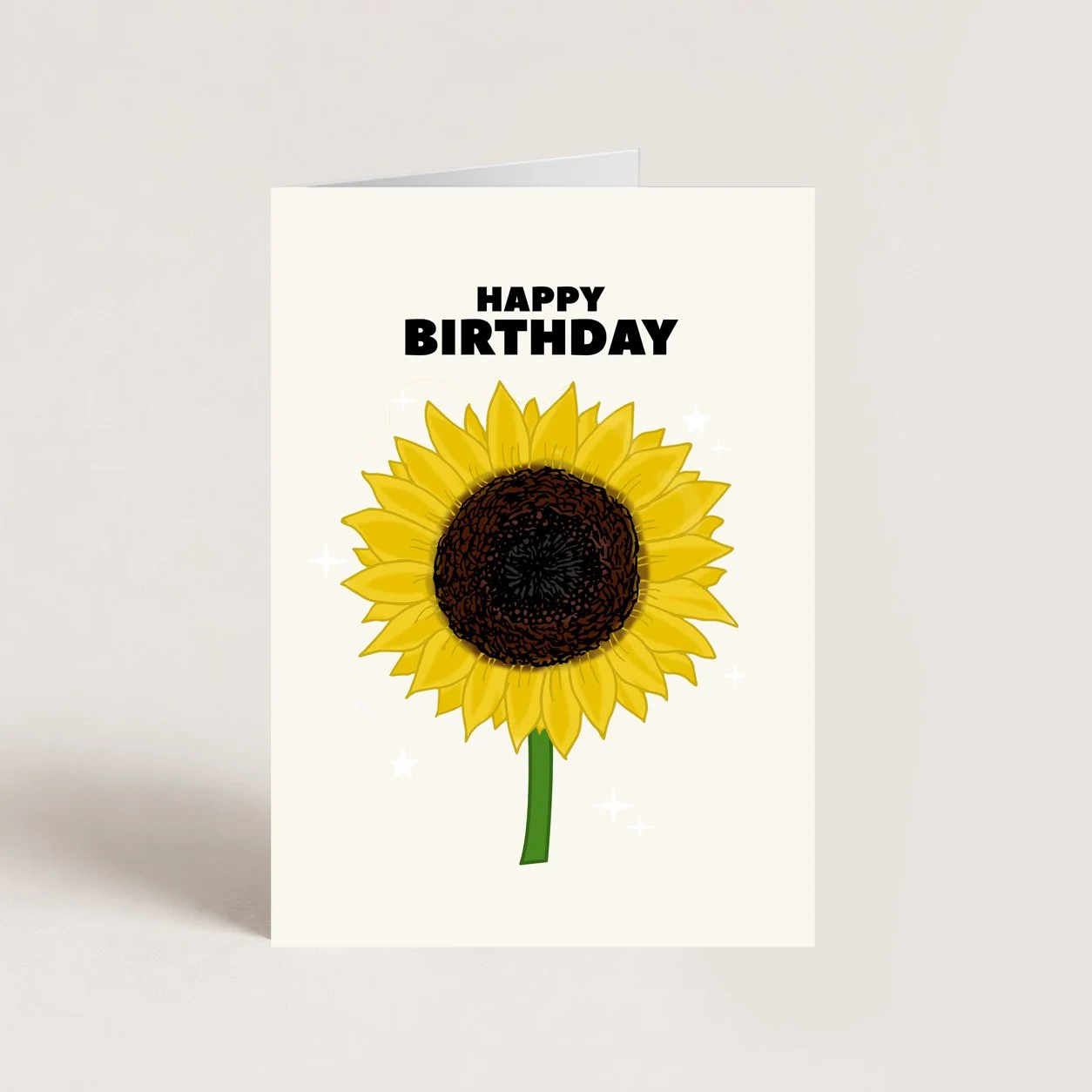 Sunflower Birthday Card