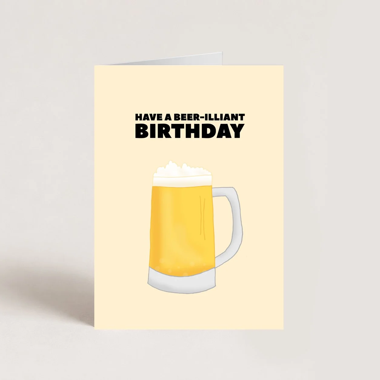 Beer Birthday Card