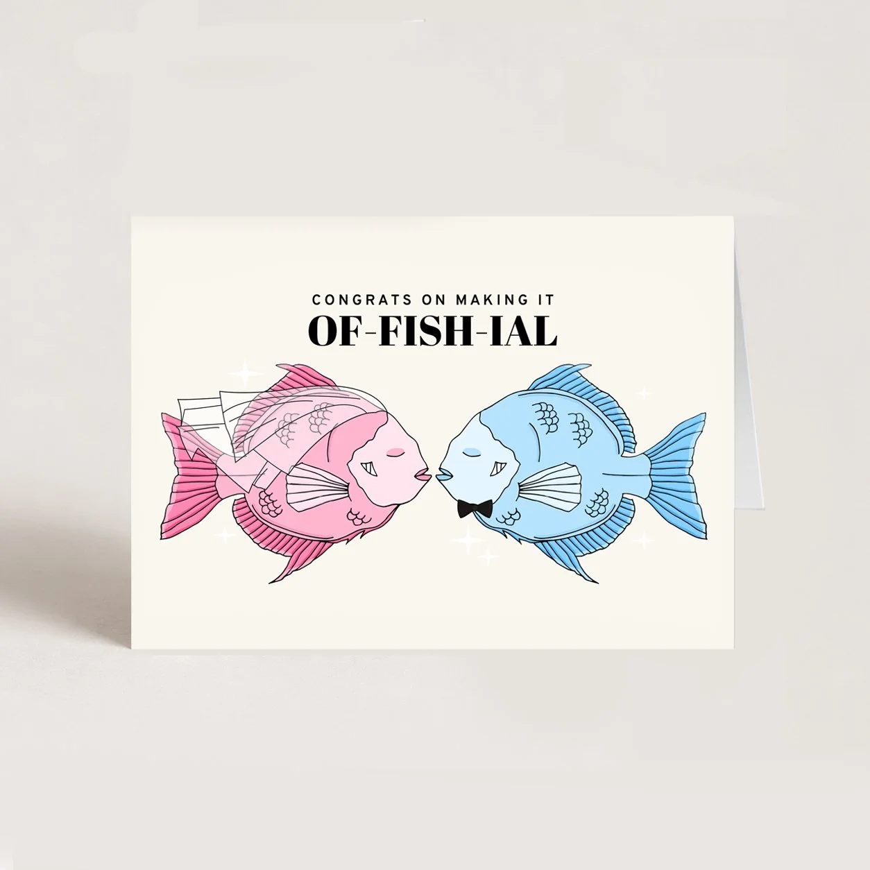 Fishes Wedding Card