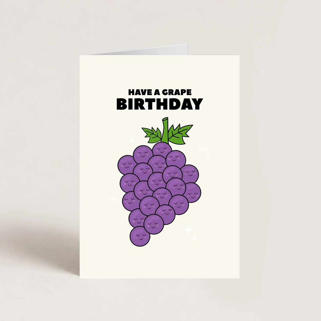 Grape Birthday Card