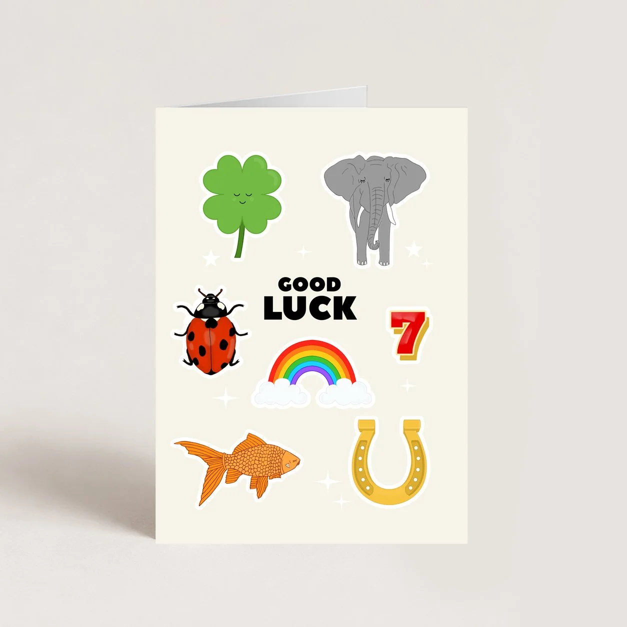 Good Luck Charms Card