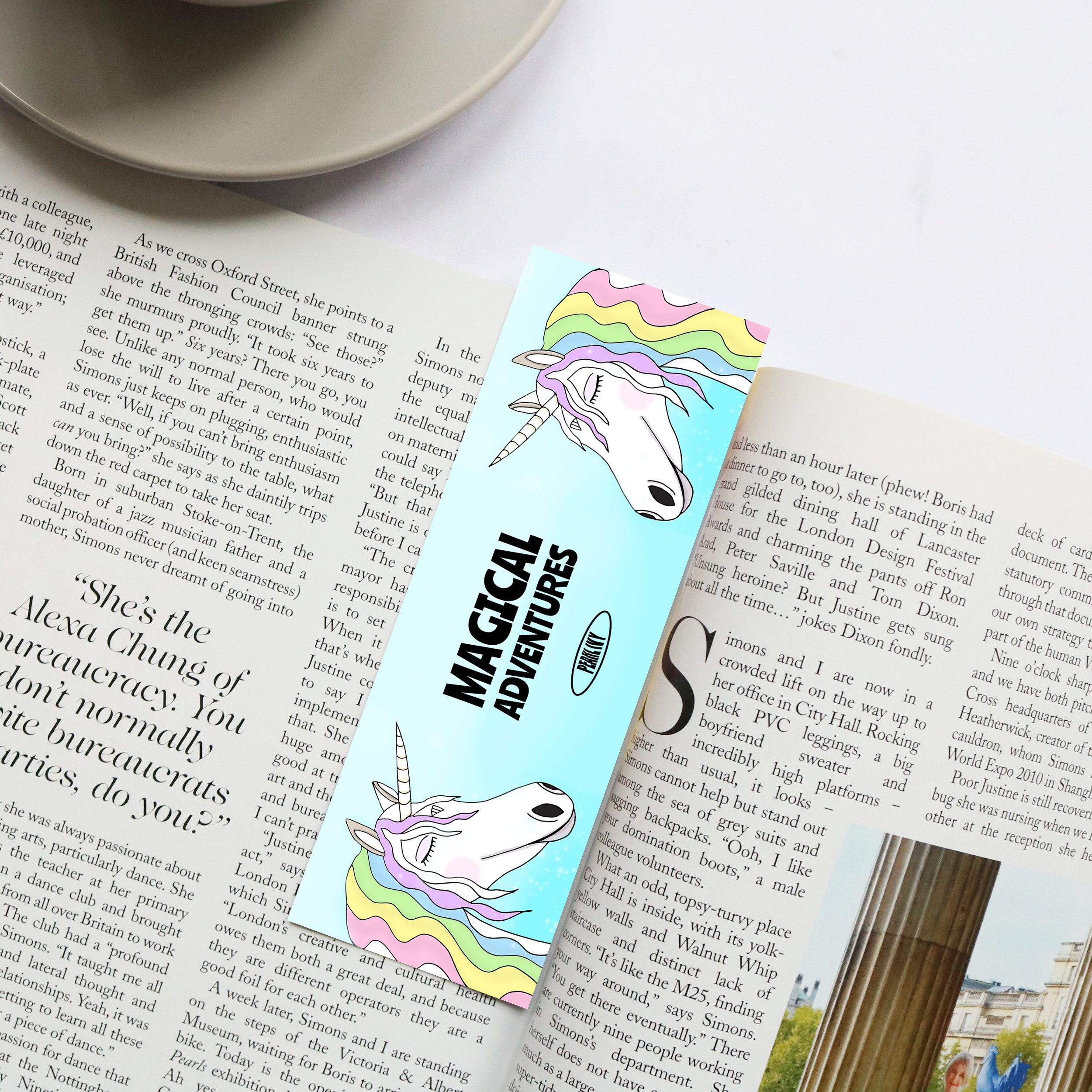 Unicorn Bookmark