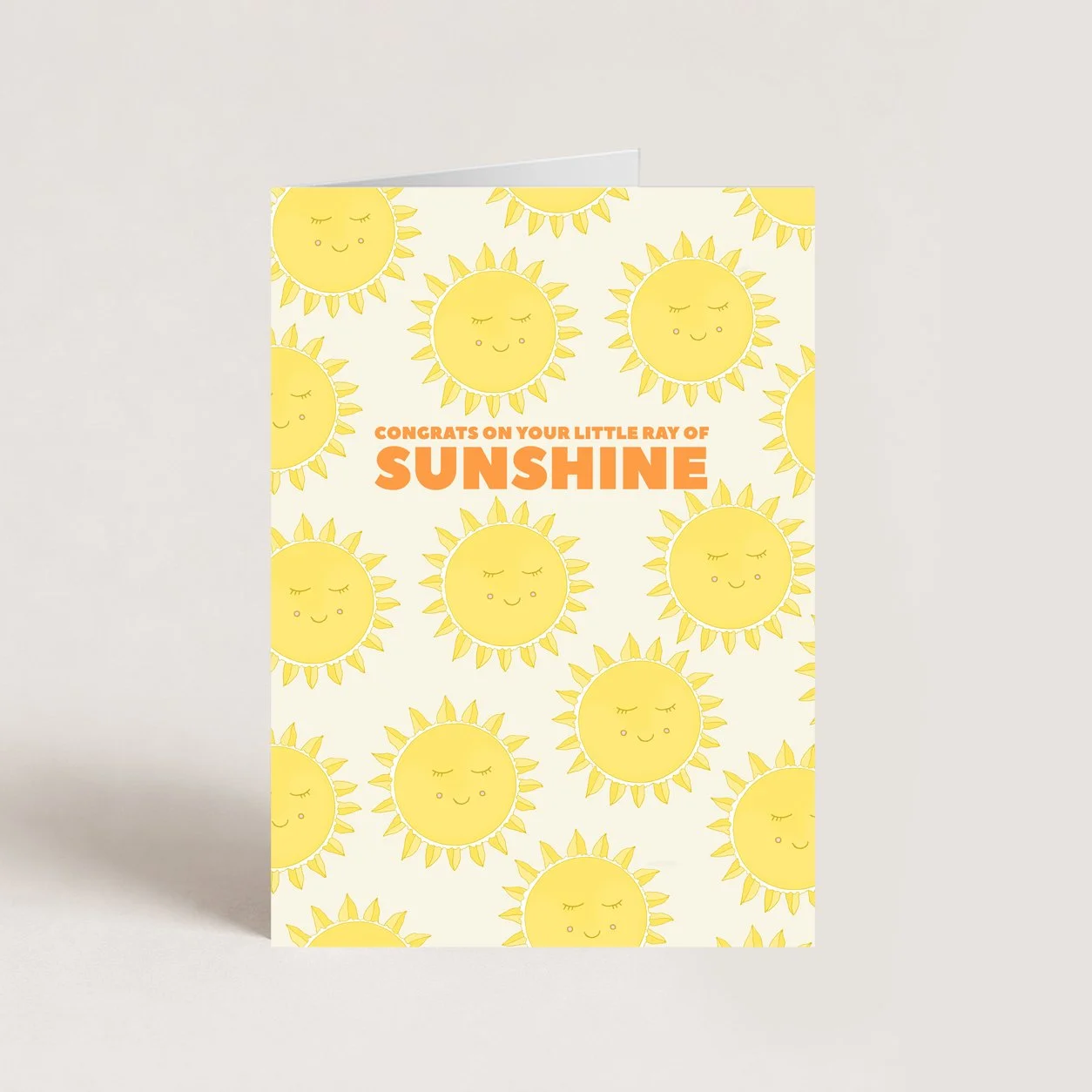 Little Sunshine Baby Card